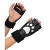 Shots Ouch Puppy Play Paw Cut-Out Gloves, White
