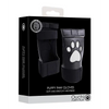 Shots Ouch Puppy Play Paw Cut-Out Gloves, White