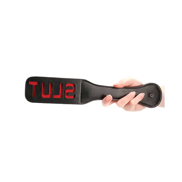 Shots Ouch Slut Paddle, Black