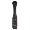 Shots Ouch Slut Paddle, Black