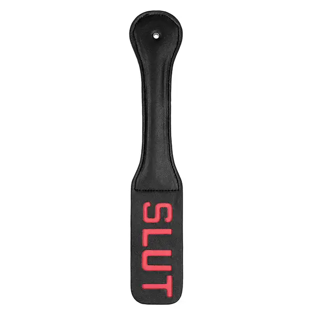Shots Ouch Slut Paddle, Black