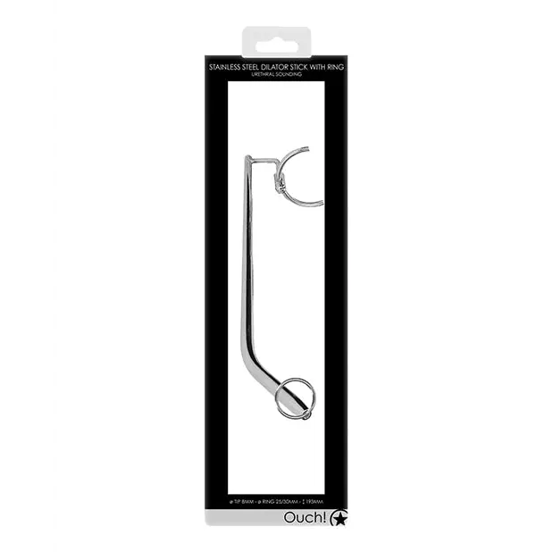 Shots Ouch Urethral Sounding Dilator Stick