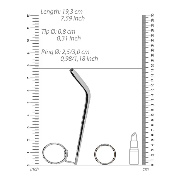 Shots Ouch Urethral Sounding Dilator Stick