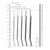 Shots Ouch Urethral Sounding Metal Dilator Set