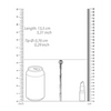 Shots Ouch Urethral Sounding Metal Stick