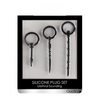 Shots Ouch Urethral Sounding Plug Set, Black