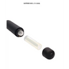 Shots Ouch Urethral Sounding Silicone Vibrating Bullet Plug w/Beaded Tip, Black