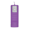 Shots Ouch Vibrating Silicone Strapless Strap On w/Controller, Purple