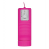 Shots Ouch Vibrating Silicone Strapless Strap On w/Controller, Pink