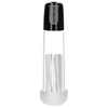 Shots Pumped Automatic Cyber Pump Masturbation Sleeve w/Free Silicone Cock Ring, Clear