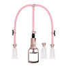 Shots Pumped Clitoral & Nipple Pump Set, Medium Rose Gold