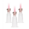 Shots Pumped Clitoral & Nipple Pump Set, Medium Rose Gold