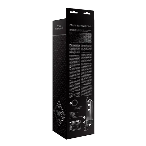 Shots Pumped Deluxe Beginner Pump, Black