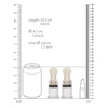 Shots Pumped Nipple Suction Set, Medium Clear