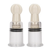 Shots Pumped Nipple Suction Set, Medium Clear