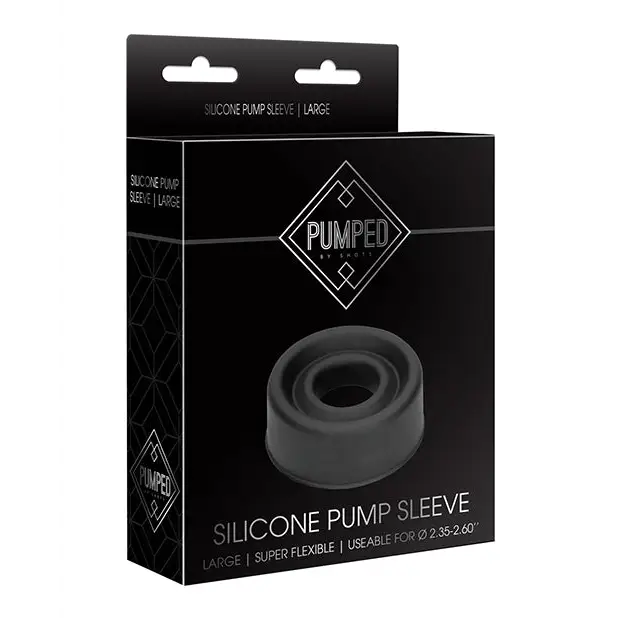 Shots Pumped Sleeve Large, Black