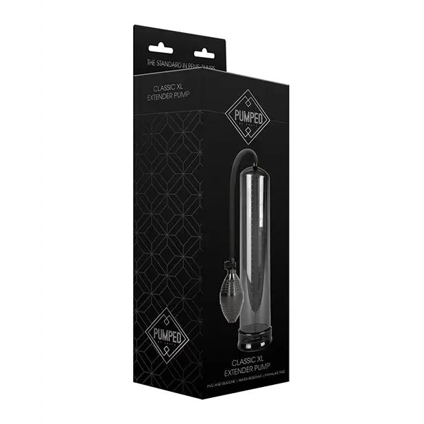 Shots Pumped XL Extender Pump, Black