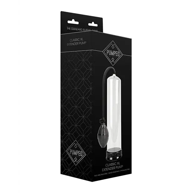 Shots Pumped XL Extender Pump, Clear