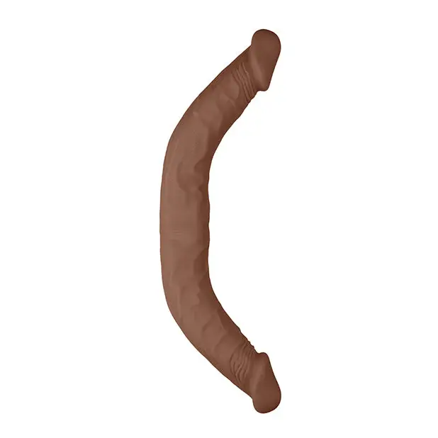 Shots RealRock 18" Double Dong, Tan