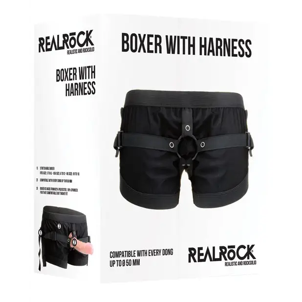 Shots RealRock Boxer w/Harness