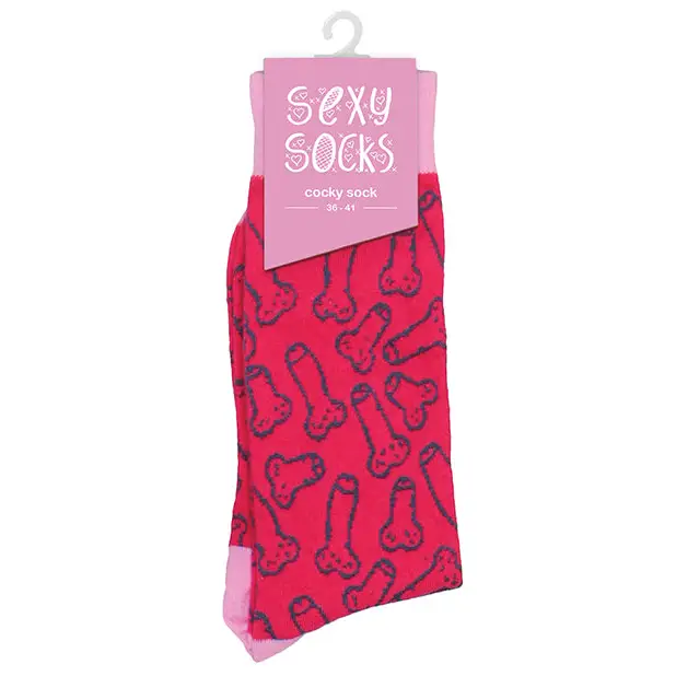 Shots Sexy Socks Cocky Sock, Female
