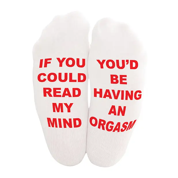 Shots Sexy Socks Dirty Mind, Male