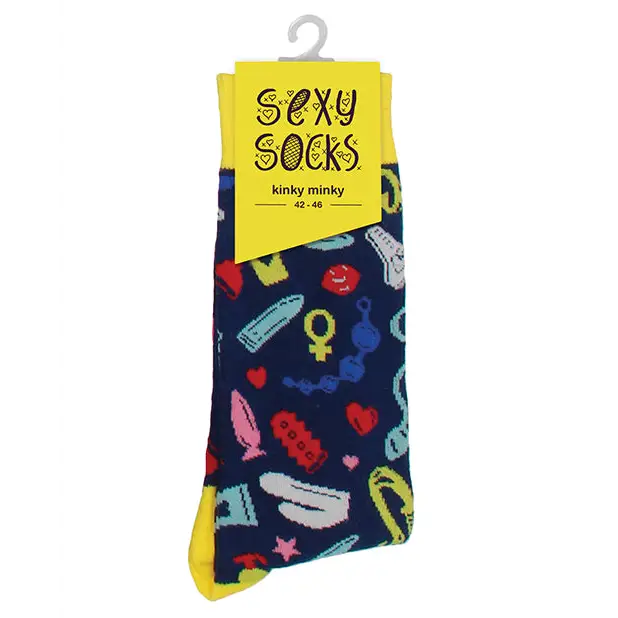 Shots Sexy Socks Kinky Minky, Male