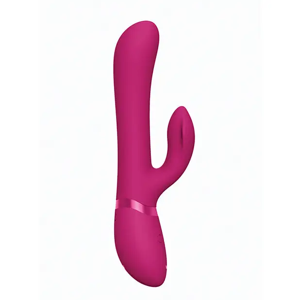 Shots Vive Chou G-Spot Rabbit w/Interchangeable Clitoral Attachments, Pink