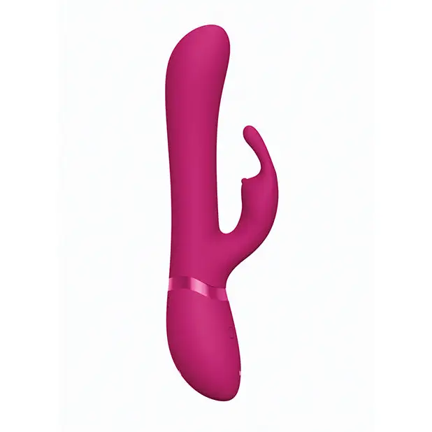 Shots Vive Chou G-Spot Rabbit w/Interchangeable Clitoral Attachments, Pink