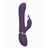 Shots Vive Etsu Pulse G-Spot Rabbit w/Interchangeable Clitoral Attachments, Purple