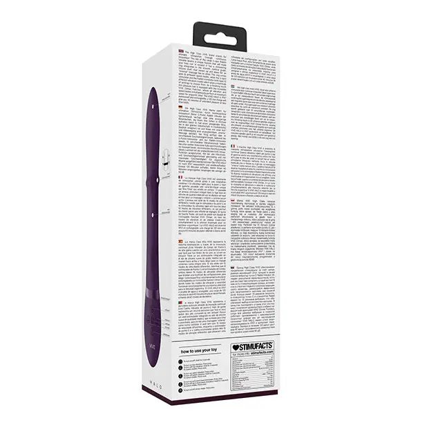 Shots Vive Halo Up & Down Ring G-Spot Rabbit - Purple - Vibrators