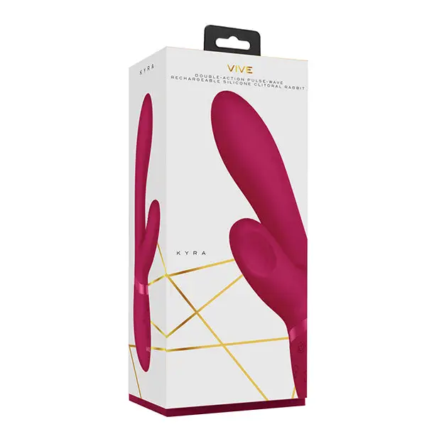 Shots Vive Kyra Pulse Clitoral Rabbit - Pink - Vibrators