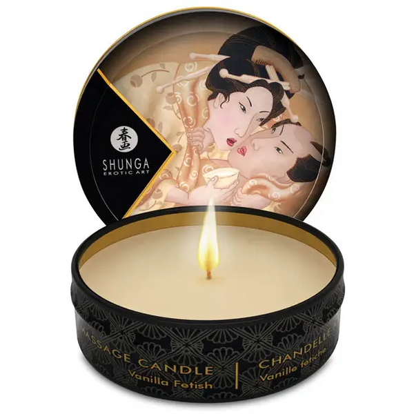 Shunga Desire Mini Candlelight Massage Candle, 1 oz Vanilla