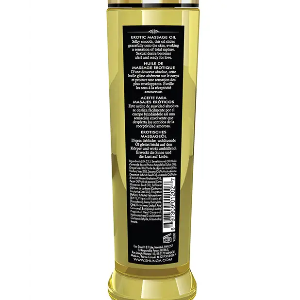 Shunga Erotic Massage Oil, 8 oz Libido/Exotic Fruits
