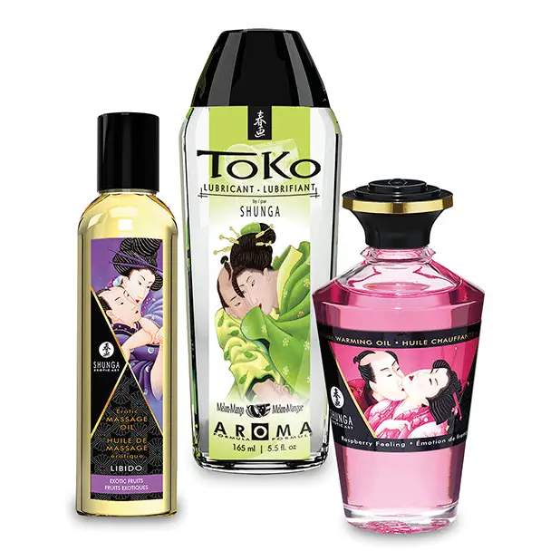 Shunga Fruity Kisses Collection Kit