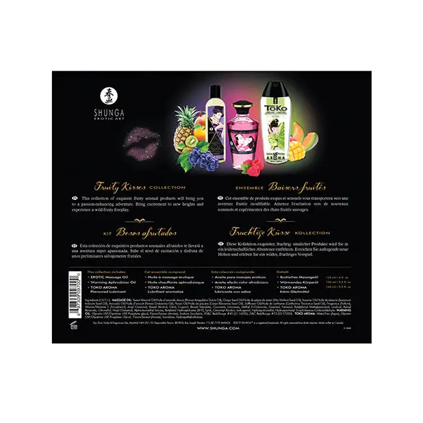 Shunga Fruity Kisses Collection Kit