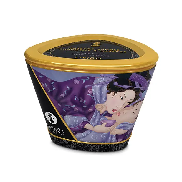 Shunga Massage Candle Libido, 5.7 oz Exotic Fruits