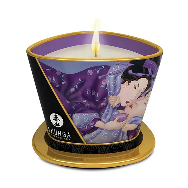 Shunga Massage Candle Libido, 5.7 oz Exotic Fruits