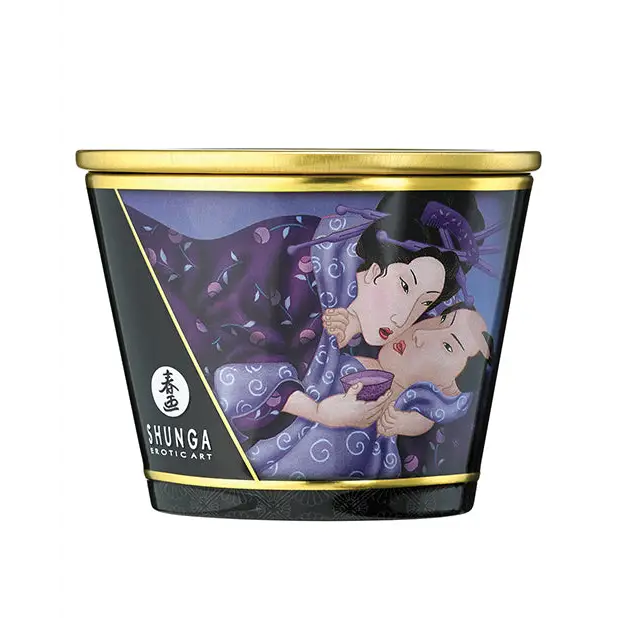 Shunga Massage Candle Libido, 5.7 oz Exotic Fruits