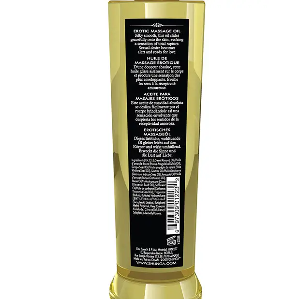Shunga Massage Oil, 8 oz Sweet Lotus