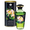 Shunga Organica Warming Oil, 3.5 oz Green Tea