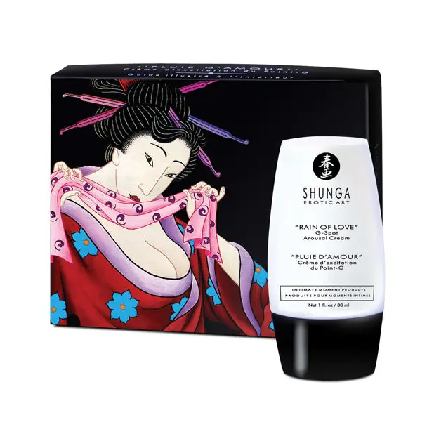 Shunga Rain of Love G Spot Arousal Cream, 1 oz