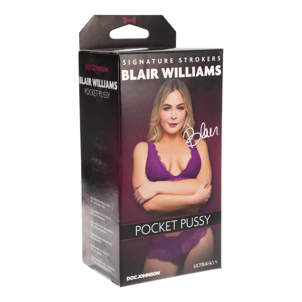 Signature Strokers ULTRASKYN Pocket Pussy, Blair Williams