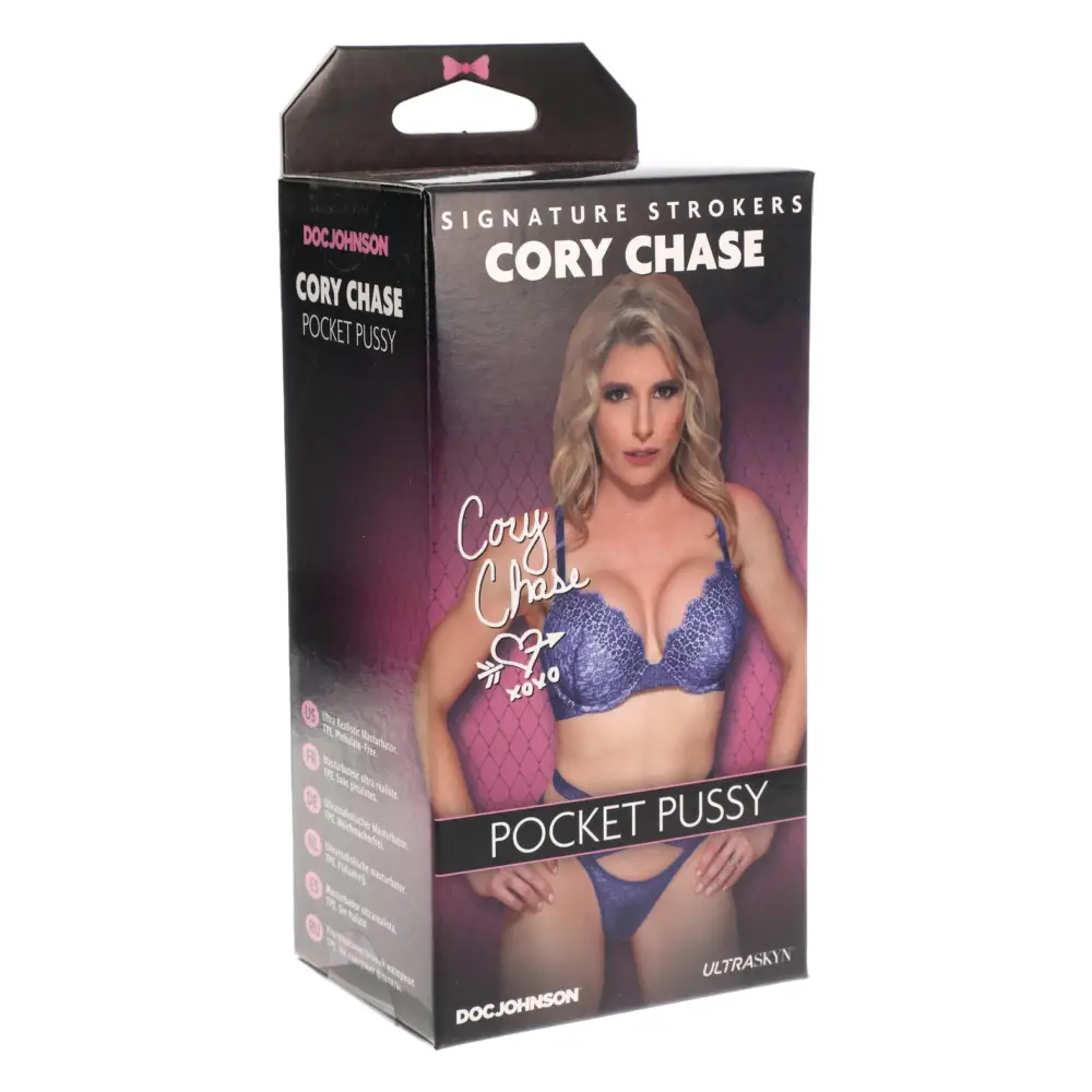 Signature Strokers ULTRASKYN Pocket Pussy, Cory Chase