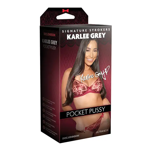 Signature Strokers ULTRASKYN Pocket Pussy, Karlee Grey