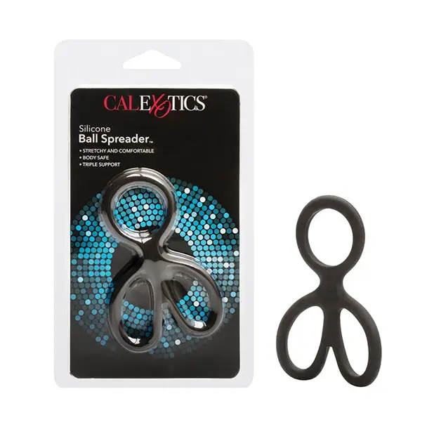 Silicone Ball Spreader - Black - Penis Enhancement