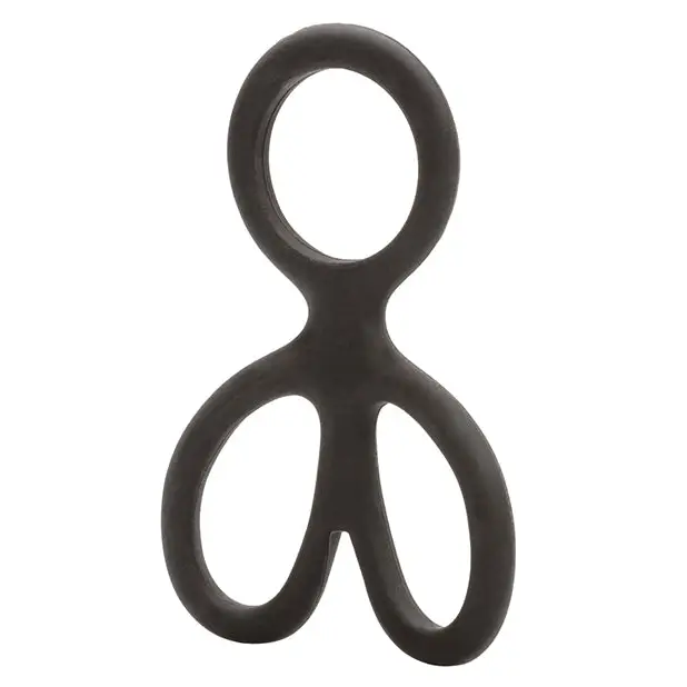 Silicone Ball Spreader - Black - Penis Enhancement