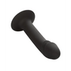 Silicone Curved Anal Stud - Black - Anal Products