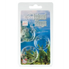 Silicone Island Rings - Clear - Penis Enhancement