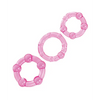Silicone Island Rings - Pink - Penis Enhancement